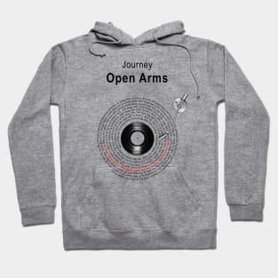 OPEN ARMS VINYL ILLUSTRATIONS Hoodie